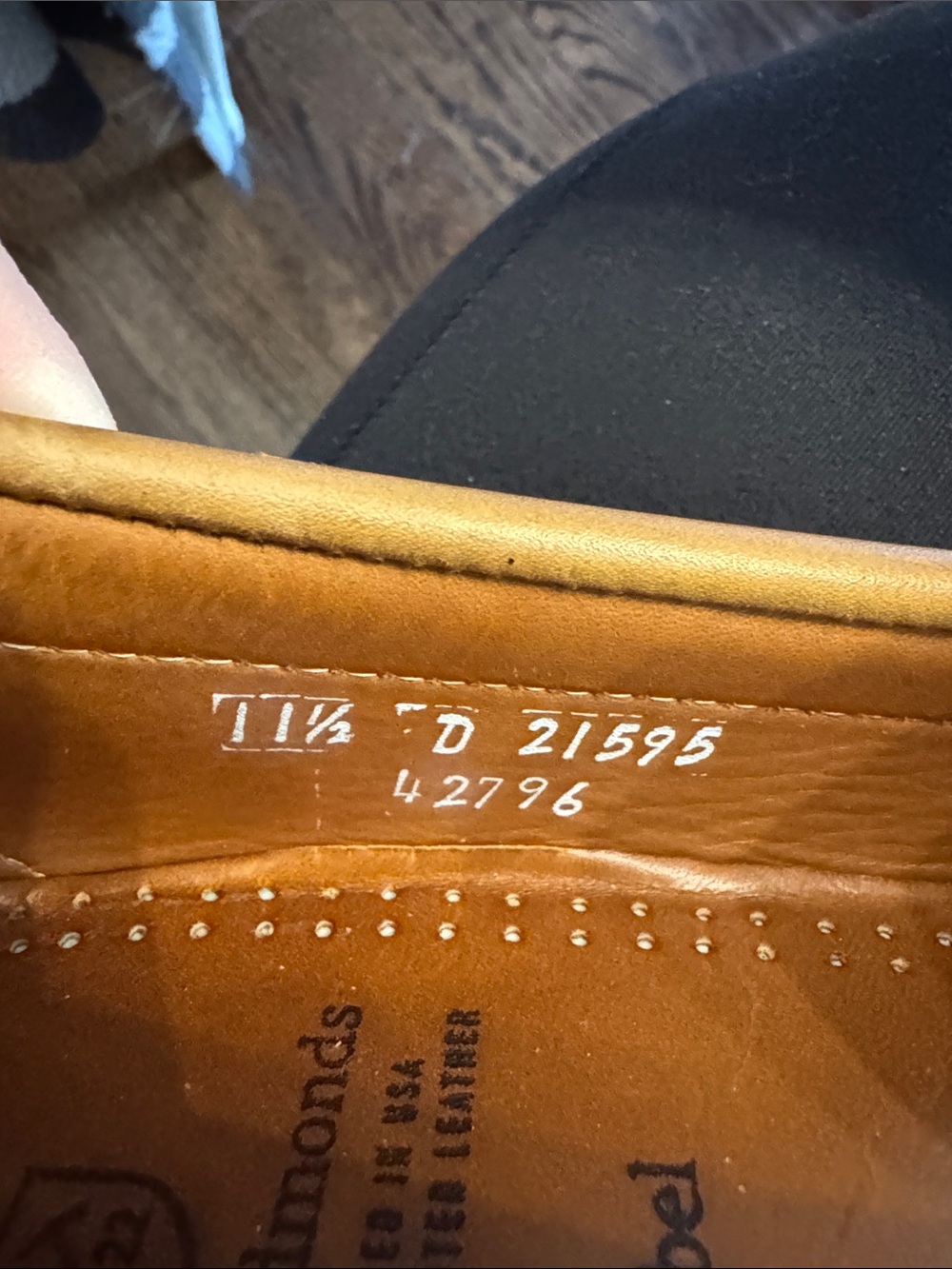 Daniel Men's Tan Leather Slip-On Driving Loafers, Size 11.5 - Picture 8 of 8